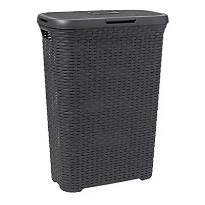 CURVER Laundry Box Style Storage Container Litres Anthracite 00709-308-00