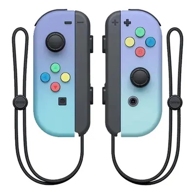 (Purple/ Blue) Wireless Controller L/R Pair Compatible For Nintendo Switch Joy-Con