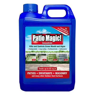 Patio Magic! Concentrate: Ideal for Patios, Paths and Driveways (Kills Algae and Lichens), 2.5 L