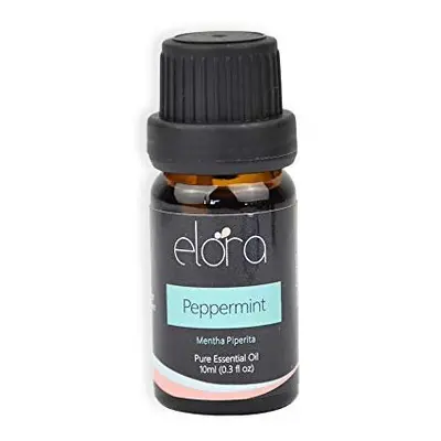 Elora 10ml Peppermint Essential Oil, 100% Pure & Natural