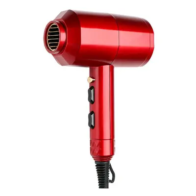 (Wine Red) Professional High Power Electric Hair Dryer Cold Hot Air Thermostatic Use Home Hair S