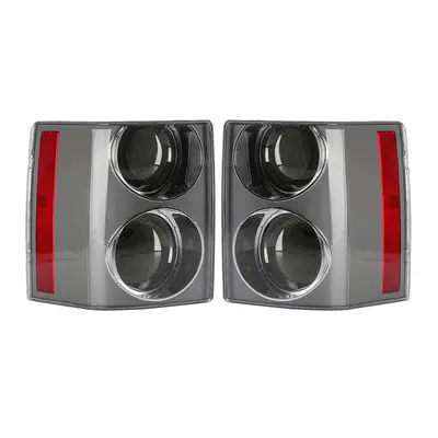 (Black+Black) Car Rear Tail Light Assembly Brake Lamp Pair for Range Rover Vogue