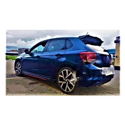 VW Polo MK6 AW GTI R Batman Style Gloss Black Boot Spoiler 2018+