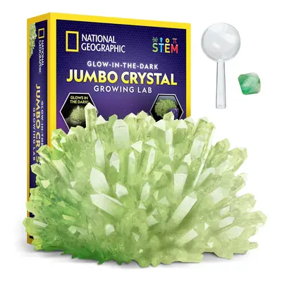 National Geographic Jumbo Crystal Growing Kit - Grow Your Own Giant Gl