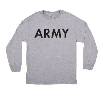 Army Long Sleeve T-Shirt Grey