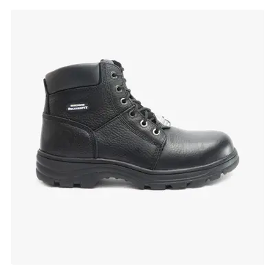 Skechers Work RELAXED FIT - WORKSHIRE ST Mens Leather Safety Boots Black