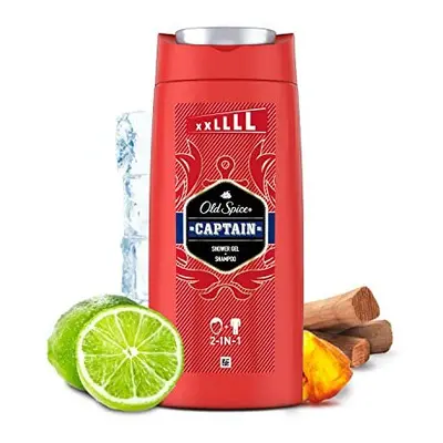 Old Spice Captain Shower Gel & Shampoo For Men Ml