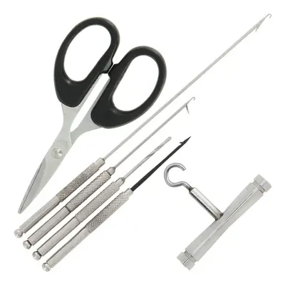 NGT 6pc Carp Fishing Stainless Steel Baiting Tools