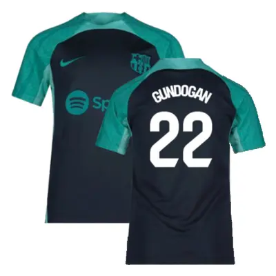 (SB) Barcelona Training Shirt (Thunder) - Kids (Gundogan 22)