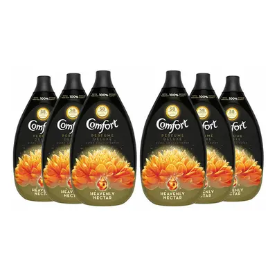 (Heavenly Nectar ) 6pk Comfort Perfume Deluxe - 870ml | Comfort Fabric Softener