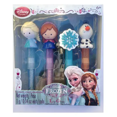 DISNEY STORE FROZEN ELSA OLAF ANNA LIP GLOSS MAKE UP LIPSTICK