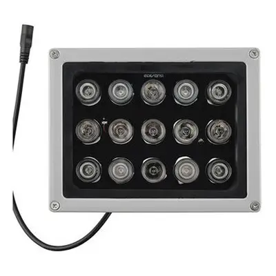 12V 15Pcs IR LEDs Array Illuminator Infrared Lamp IP65 850nm Waterproof Night Vision for CCTV Ca