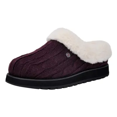 Skechers BOBS from Women's Keepsakes Ice Angel Slipper Wine 7.5 US