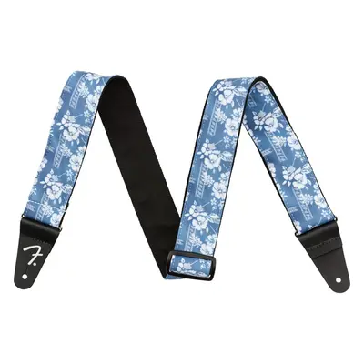 Fender Hawaiian Guitar Strap Guitar Strap Width cm Length cm Blue Floral