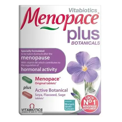 Vitabiotics Menopace Plus Dual Pack Tablets