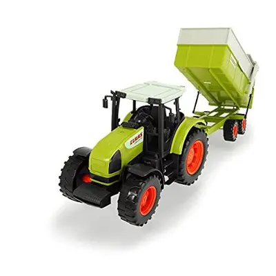 Dickie Toys Tractor and Tipping Trailer CLAAS ARES Set, Green