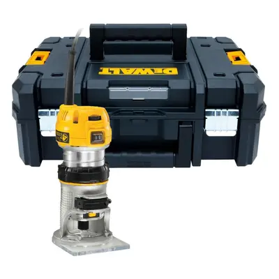 Dewalt D26200 900w Compact Fixed Base Corded Router 110v + Tstak Case