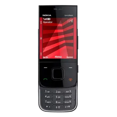 (red, Simple set) Refurbished Original Unlocked Nokia Xpressmusic Mobile Phone