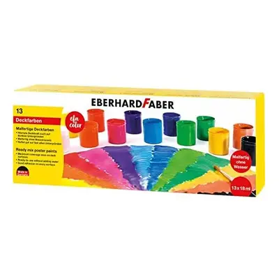 Eberhard Faber EFA Color Paint Ready-to-Use Paint Set with Colours in Tins of ml Each Highest Co