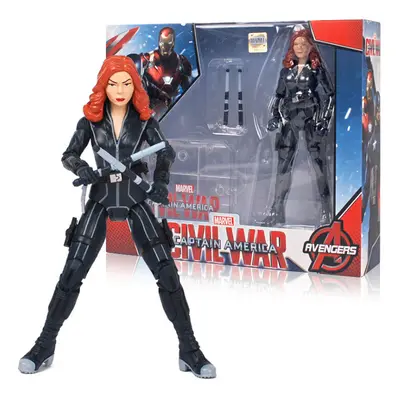 (Black Widow) Marvel Avengers Titan Hero Series Action Figure with stand Kids Toys