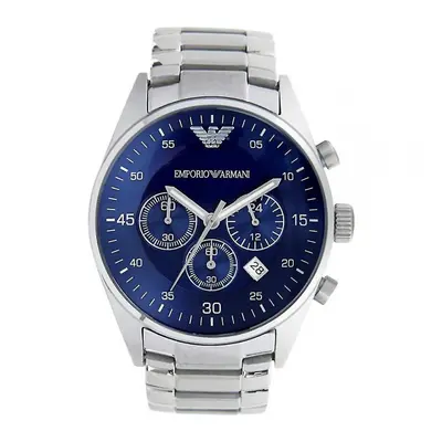 Emporio Ar5860 Mens Silver Chronograph Watch()