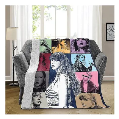 Singer Taylor Swift Flannel Blanket Warm Soft Sofa Bed Throw