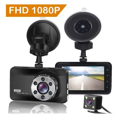 Dash Cam Front and Rear 1080P Full HD Dual Dash Camera In Car Camera Dashboard Camera Dashcam fo