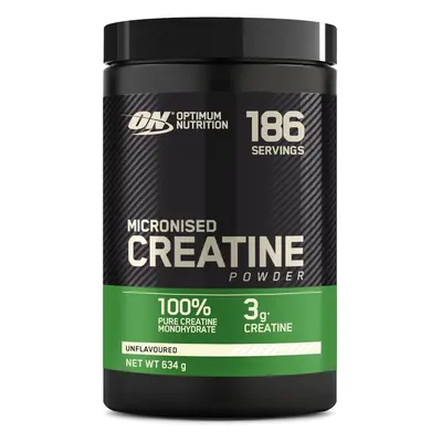 Micronised Creatine Powder, 100% Pure Creatine Monohydrate Powder for Performance and Muscle Pow