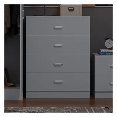 Tunis Drawer Chest Of Drawers Matt Grey Sideboard with Metal T-Bar Handles