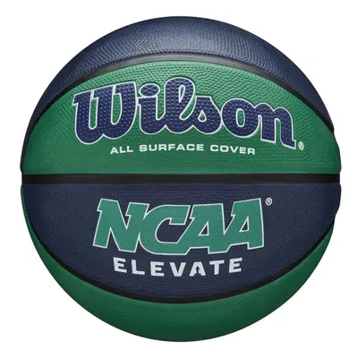 Wilson NCAA Elevate Basketball for Kid Adult Teen Size 6-28.5 Green/Navy