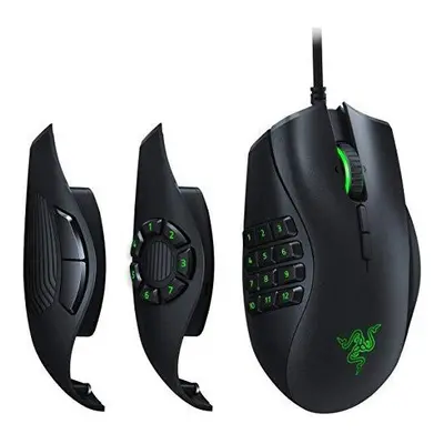 Razer Naga Trinity - MOBA / MMO Gaming Mouse (3 Interchangeable Side Plates, 16,000 DPI 5G Optic