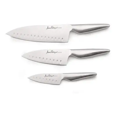 Jean-Patrique Chopaholic Oriental Piece Chef's Knife Set - Razor Sharp Single Forged from Stainl