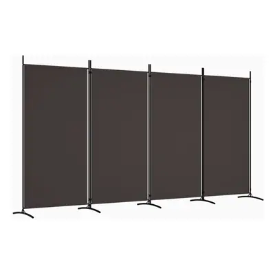 (Brown, x cm (W x H)) vidaXL Room Divider Wall Partition Screen Panel Room Separator Privacy Scr