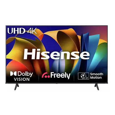 Hisense Smart TV 4K 43E6NTUK 43" Ultra HD HDR LED Freely TV Black