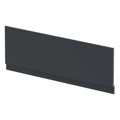 1700mm Bath MDF Front Panel & Plinth - Soft Black