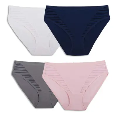 Fruit Of The Loom Women's Underwear Moisture Wicking Coolblend Panties Hi-Cut - Fashion Assorted