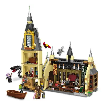 Harry Potter Hogwarts Great Hall Castle Toy, Gift Idea for Wizarding World Fan, Fit for Lego