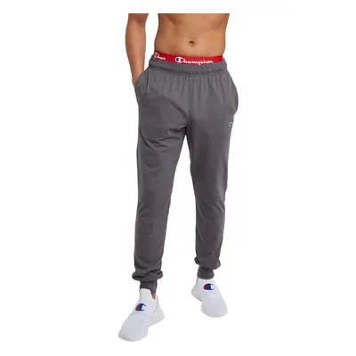 Champion Mens Joggers Everyday Cotton Lightweight Lounge Knit For Men Sweatpants Granite Heather