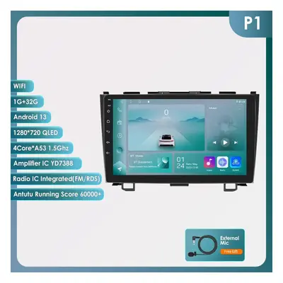 (HC1 4Core 1G 32G) 9inch 2din Android Car Radio Multimedia Video Player Autoradio For Honda Crv 