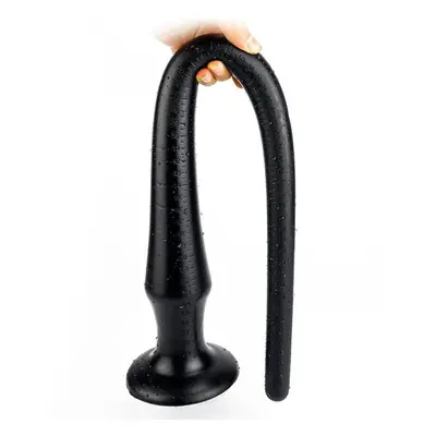 (black, 50CM) 60cm Super Long Butt Plug Dildo Anal Long Adult Sex Toy For Men Prostate Massgaer 