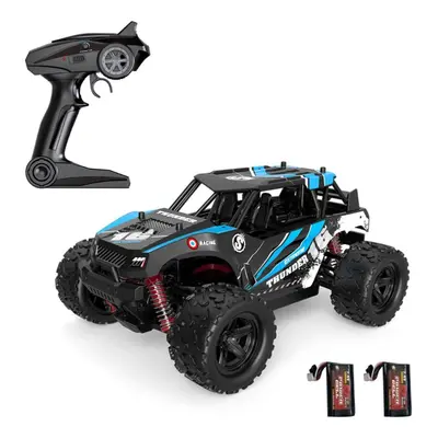 (blue, battery) Remote Control Car 1/18 2.4ghz High Speed 30km/h All Terrain Off Road Trucks 4wd