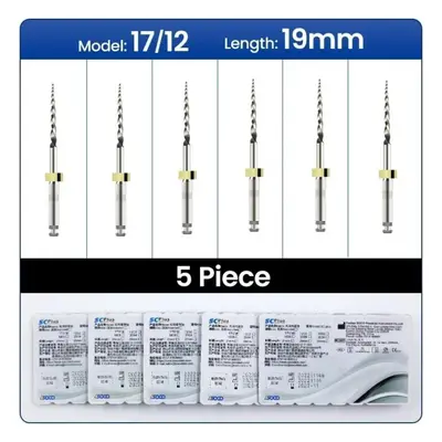 (as the picture, 19mm 12 boxs) Coxo Soco Plus Heat-activated Niti Root Canal Files Boxes Flexibl