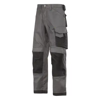 (36S, Muted Black/Black) Snickers Mens DuraTwill Craftsmen Non Holster Trousers