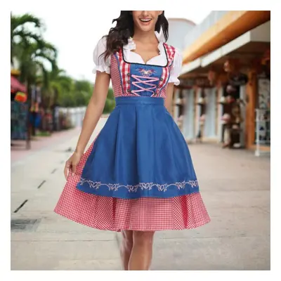 (blue, M) (great Home)women&apos;s Fashion Oktoberfest Costumes Dresses Dress Up Dress Up Sets