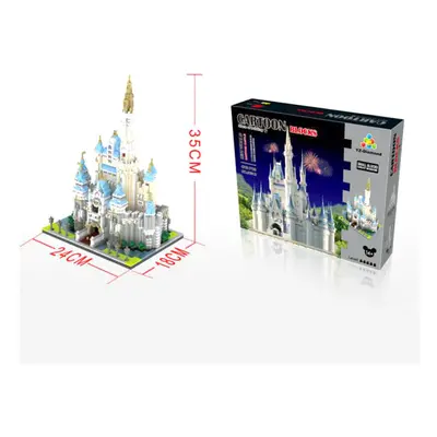 Castle Nano Micro Building Blocks Architecture Toy for Children