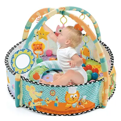 Meero London CH96261A New Born Baby Play mat, in Activity Gym, Ball Pit with Play Balls, Soft To