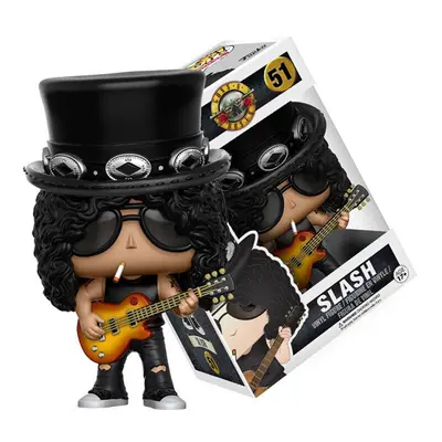 Guns N Roses Slash Saul Hudson Figure Toy Model Desk Decor Fan Gifts