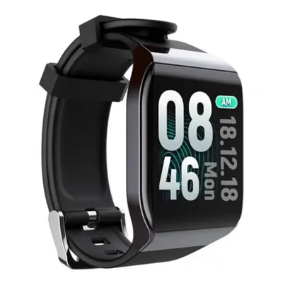 (Standard, 2) Watch Smart Waterproof Smartwatch Man Women Watches Men Connected Clock Black