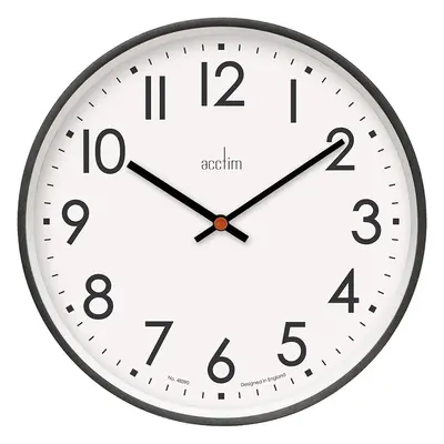 Acctim Ashridge Dark Grey Quartz Wall Clock