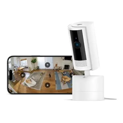 Pan-Tilt Indoor Camera | Plug-In Pet Security Camera | pan & tilt coverage, Manual Privacy Cover